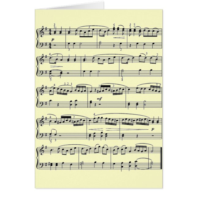 notas musicales (Frente)