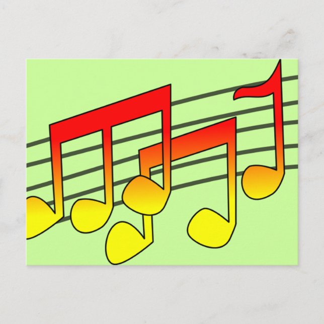 Notas Musicales (Anverso)