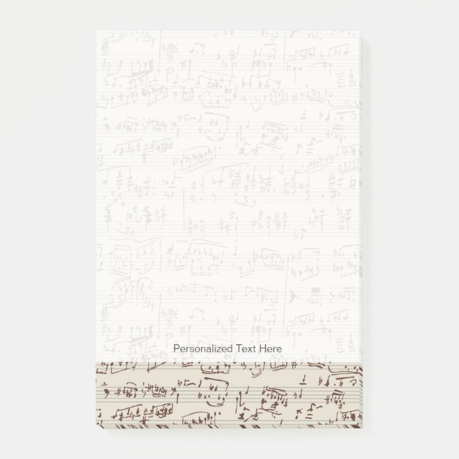 Notas musicales (Anverso)