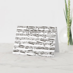 Tarjetas Notas Musicales  Zazzle.es