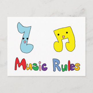 Notas musicales de Cute Rules