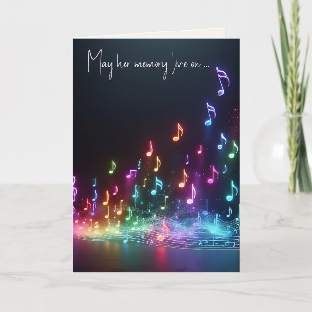 Notas musicales de Sympathy Neon (Anverso)