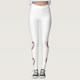 Notas musicales en el arco iris, Leggings