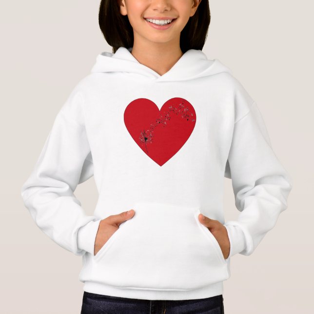 Notas musicales en el corazón, camiseta (Anverso)