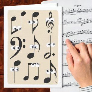 Notas musicales Gracias Mensaje Del Profesor