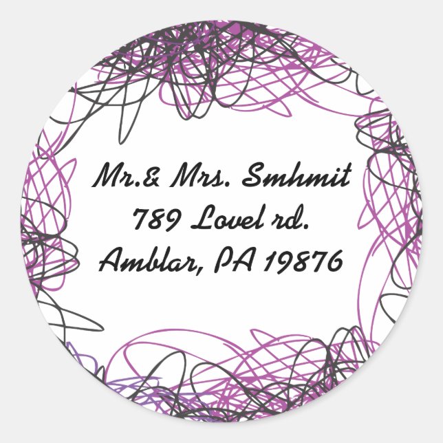 NOTAS MUSICALES LOCALES Barra Sello Pegatina Mitzv (Anverso)