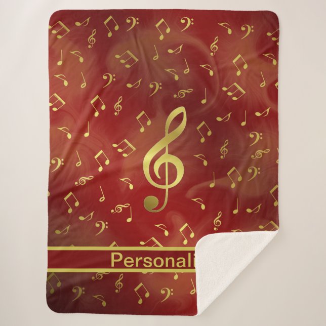 notas musicales, mantas sherpa, embarcaciones, vac (Anverso)