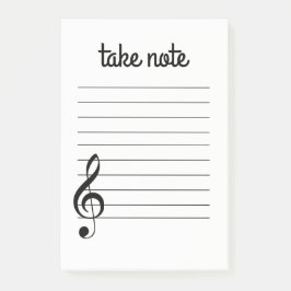 Notas Musicales Post-it
