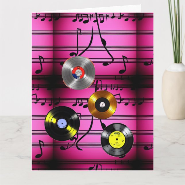 Notas musicales y registros (Anverso)