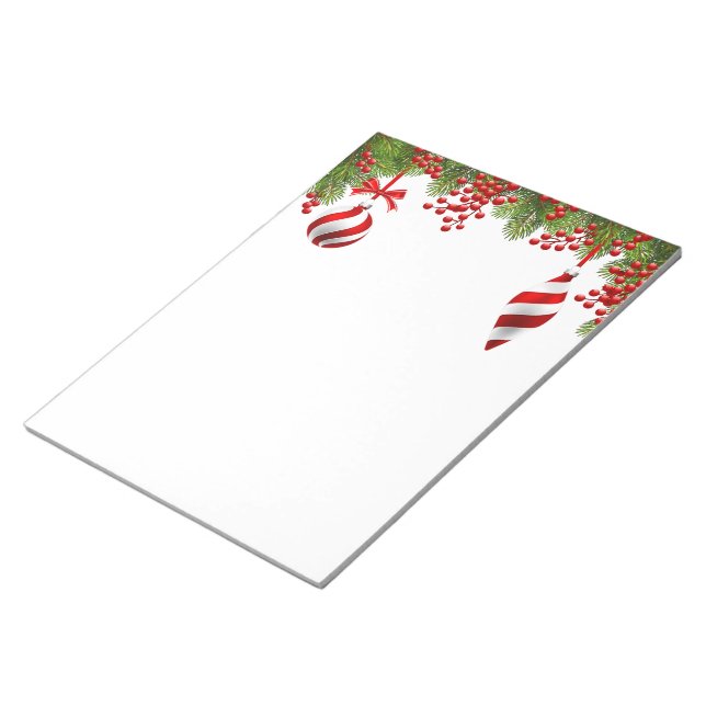 Notas Ornamentos para la masa del Bloc de notas-Fir (Lado Derecho)