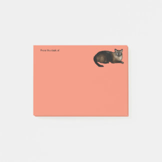 Notas para Siamese Cat Post-it® 4 x 3