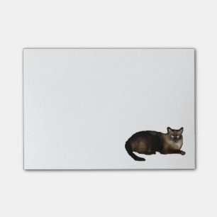 Notas para Siamese Cat Post-it® 4 x 3