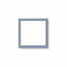 Notas pegajosas de Cute Blue Floral Pattered