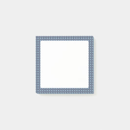 Notas pegajosas de Cute Blue Floral Pattered