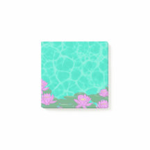 Notas pegajosas de Cute Lilypad