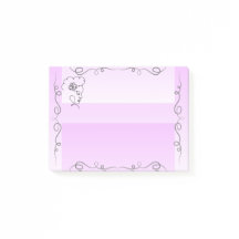 Notas pegajosas de la Beauty Lavender