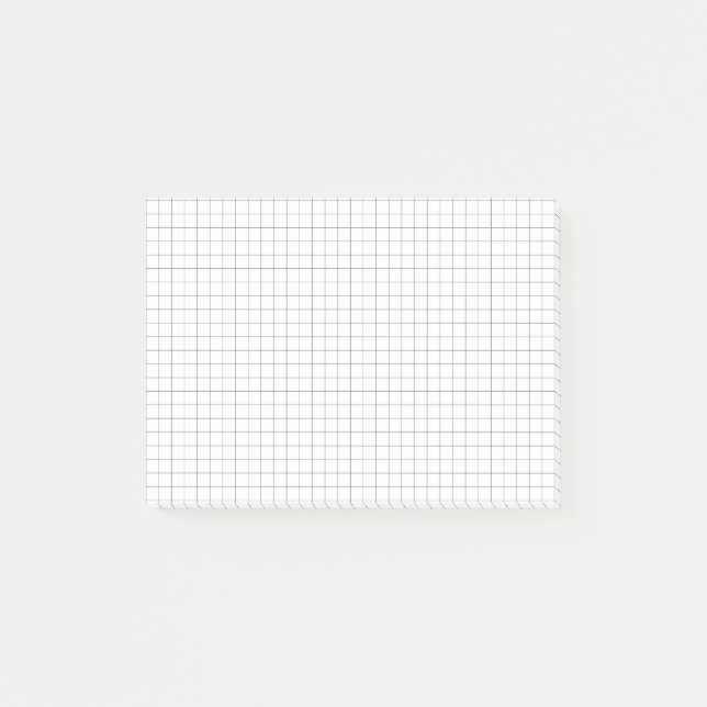 Notas pegajosas de papel gráfico (Anverso)