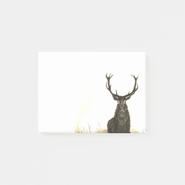 Notas pegajosas del post-it de la fauna del macho (Anverso)