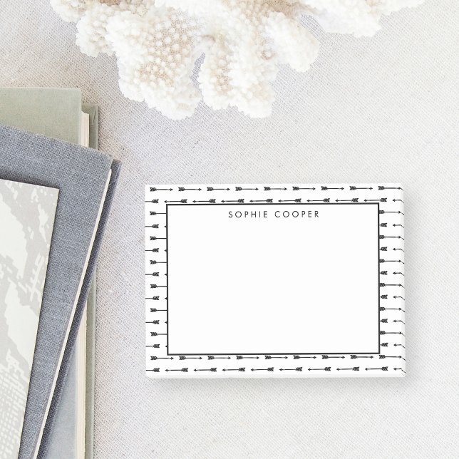 Notas pegajosas personalizadas de flechas en blanc (Subido por el creador)