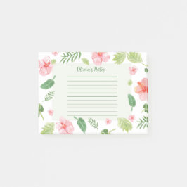 Notas personales de Floral