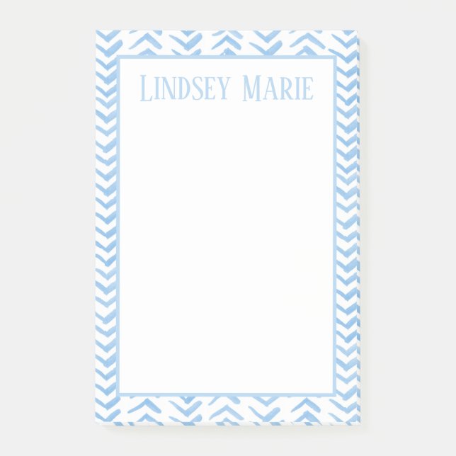 Notas PERSONALIZADAS DE COLOR DE AGUA (Anverso)