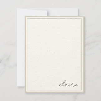 Notas personalizadas de estilo vintage de Statione