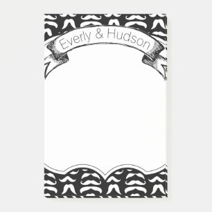 Notas personalizadas de Mustache Hipster Post-it®