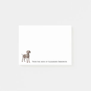 Notas Personalizadas de Weimaraner