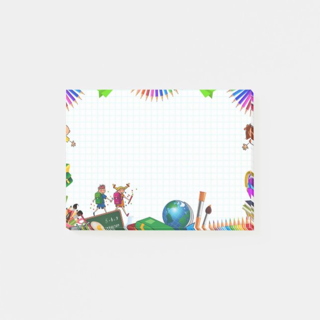 Notas personalizadas posteriores a la escuela secu (Anverso)