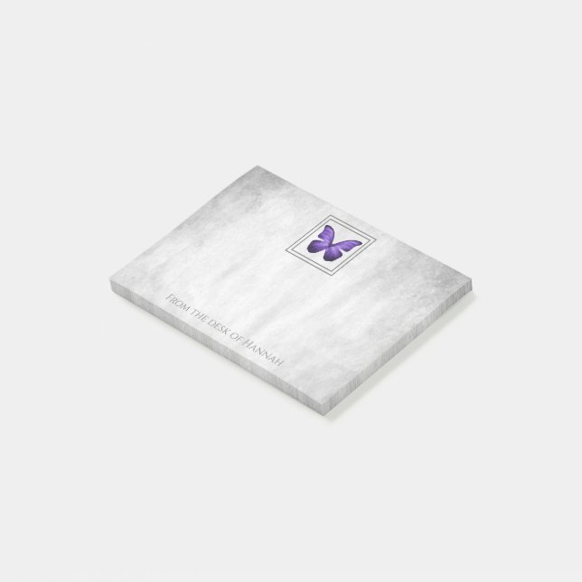 Notas personalizadas sobre la mariposa morada (En perspectiva)