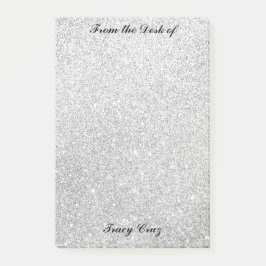 Notas Personalizados Elegant Silver/Gold