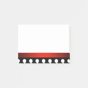 Notas Poke A dot Red Border Post-it®