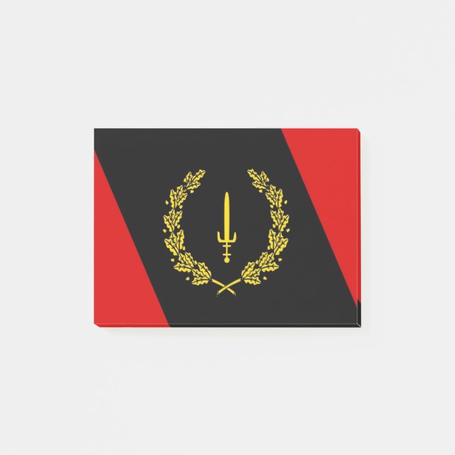 Notas Post de la Bandera del Patrimonio Norteameri (Anverso)