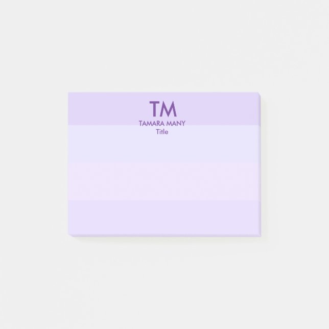 Notas Post-it (Anverso)