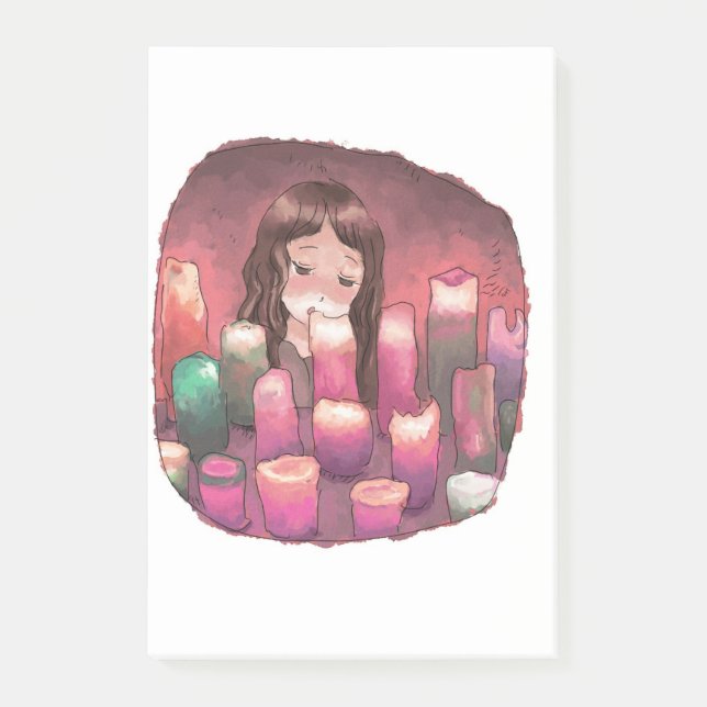 NOTAS POST-IT® さ く に な じ (Anverso)