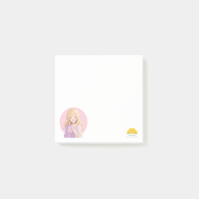 Notas Post-it® ポストイット - Luna (Anverso)