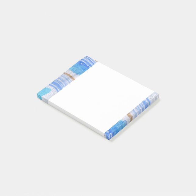 Notas Post-it® 0016A Abstract Blues (En perspectiva)