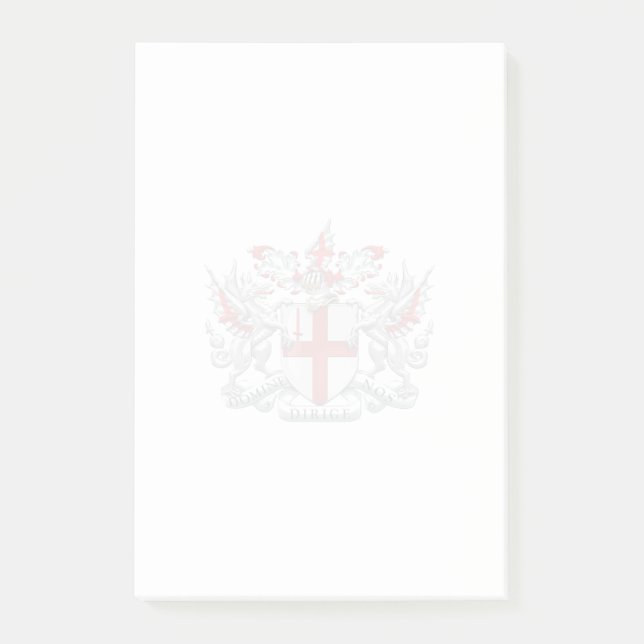Notas Post-it® [100] Ciudad de Londres - Escudo de armas (Anverso)