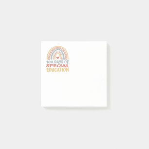 Notas Post-it® 100 días de educación especial 100 días de escuela