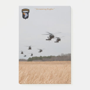 Notas Post-it® 101° águilas gritando aire fuerte campbell vets