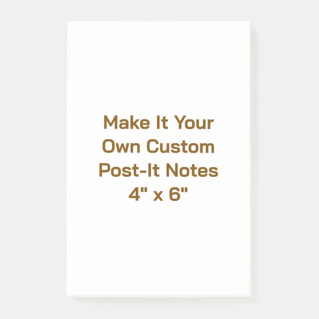 Notas Post-it® 10 cm x 15 cm (Anverso)