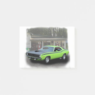 Notas Post-it® 1970 Plymouth AAR Cuda
