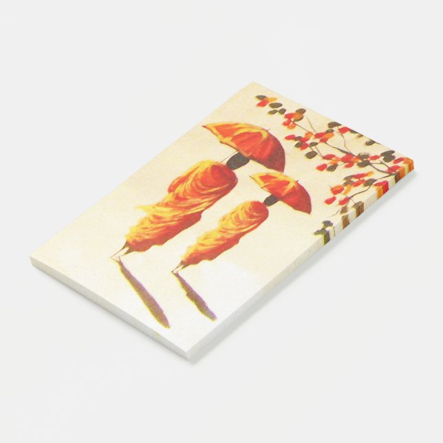 Notas Post-it® 2 Monjes budistas laosianos (En perspectiva)