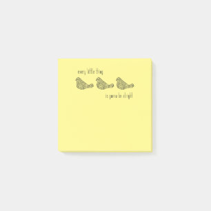 Notas Post-it® 3 Little Birds Post-it Notes