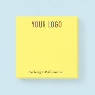 Notas Post-it® 3 x 3 Personalizados Post-it® Notes with Company L