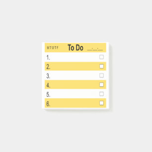 Notas Post-it® 3" x 3" Poste-it® observa ToDo