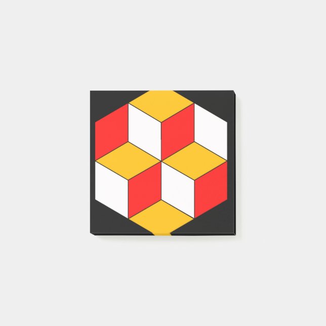 Notas Post-it® 3d cubes (Anverso)