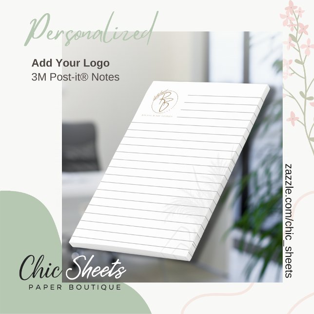 Notas Post-it® 3M personalizadas “Agrega tu logoti (Subido por el creador)