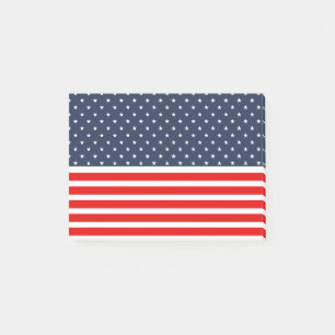 Notas Post-it® 4.ª bandera norteamericana