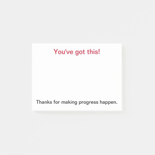 Notas Post-It®, 4" x 3" (Anverso)